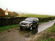 Off Roading in the Lakes , In Windemere, UK.