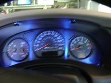led inserts for the gauges