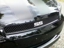 modified emblem to attach to aftermarket grille