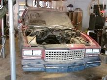 My 1980 under construction