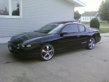 my 2000 monte ss with new rims