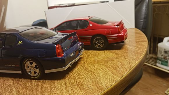 My 2003 jeff gordon editon next to my 2004 dale earnhardt one!