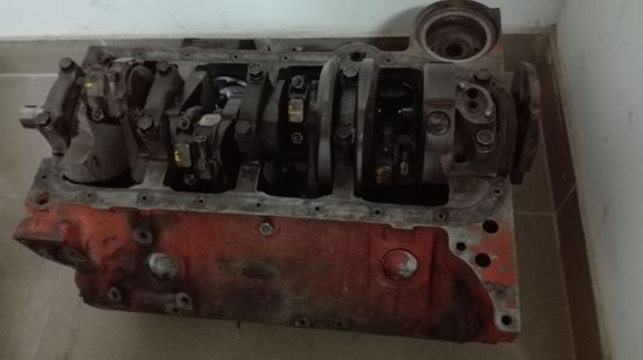 Engine lower part is done