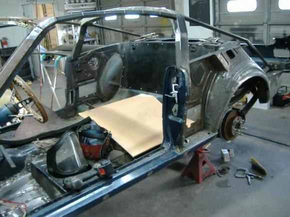 1965-1/2 Mustang Coupe to Fastback conversion