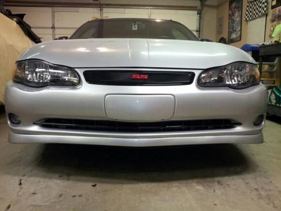 SLP upper and lower grill inserts, black headlights.