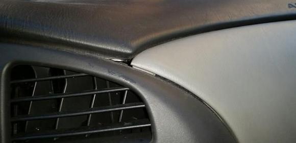 Crack in Dash possibly.