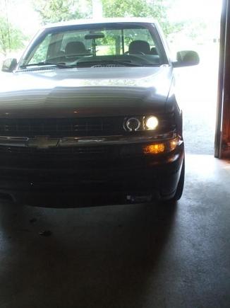 halo projector headlight. needed to be wired in