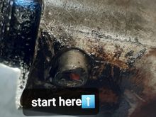 It looks like it's starting to come out but I can't drive it any further should I drive it back the other way? 