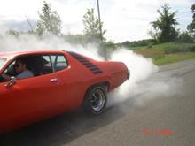 burnin rubber