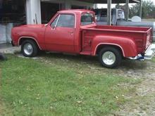 my 78 lil red express with 7000 actual miles