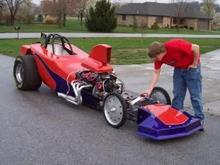 Crew chief with new paint and front end.
