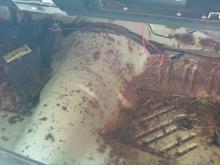 All surface rust! Not one cancerous spot on the floors!