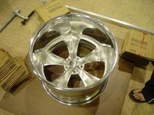 Right after we placed the center in the shell of the rear wheel... that was a tense moment.