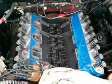 383 heads on the 413 engine