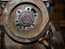 Time to get out the bar puller.Thanks for the tips on the bolt sizes for the pulley. Came off in a sinch.