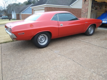 Original 55 year old F5 Rally Red paint