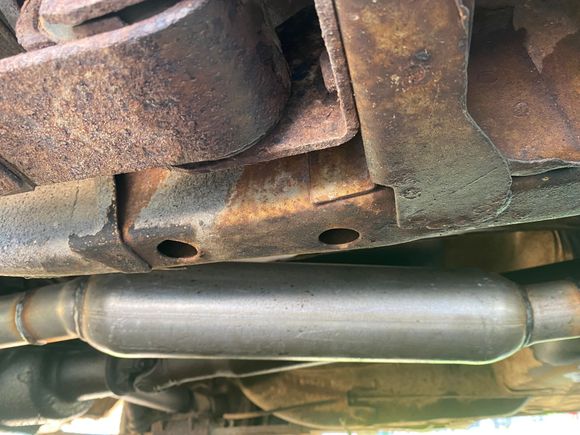 Pic 2 of 3 New Exhaust, just a pipe with a glass pack, $239 at the local muffler shop