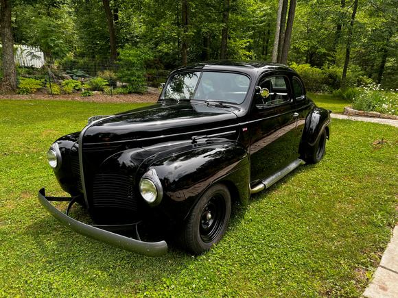 Next item will be the grille chrome painted to match the bumpers