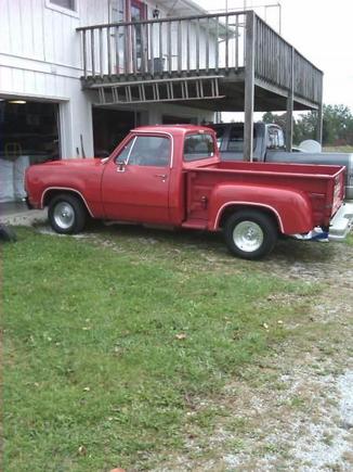 my 78 lil red express with 7000 actual miles