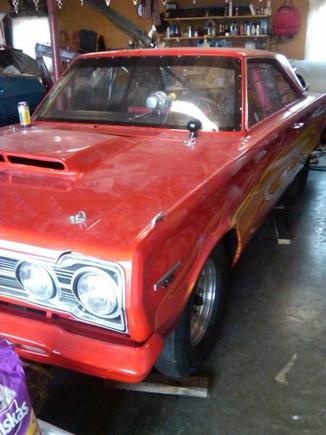 front view of my gtx
