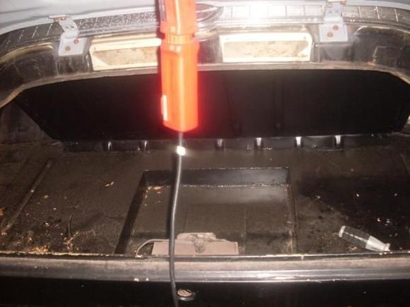 18x18x12 slot for the fuel cell, going to hold a 12 gal 17x17x11 cell in there.