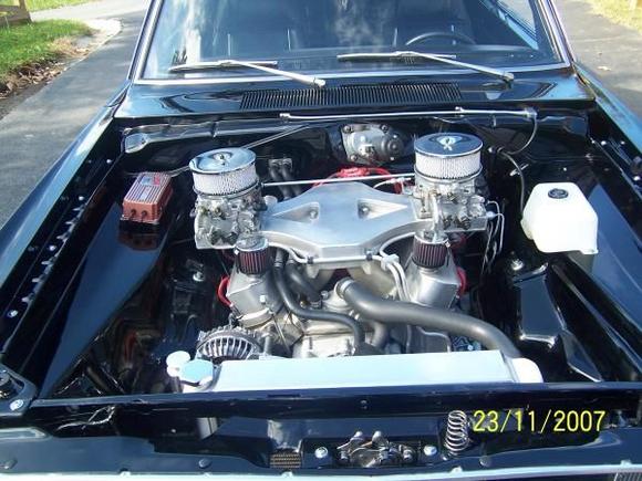 164 it had a custom cross-ram I built.