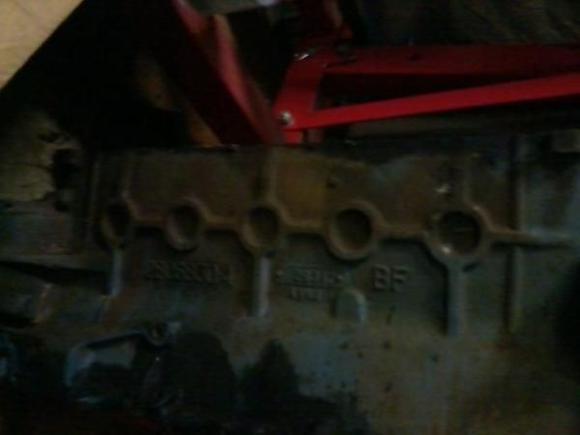 late six block, notice the 5 freeze plugs