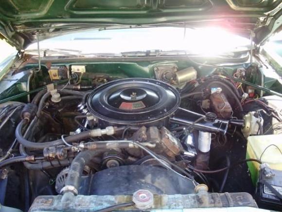 A/C works.  until last year (2011) It still had the factory distributor, ignition coil, and water pump on it that I know of for sure.