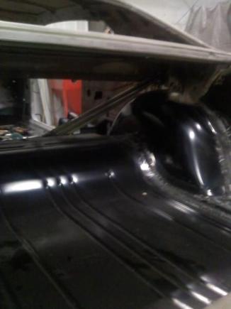 pan and tubs done and welded.