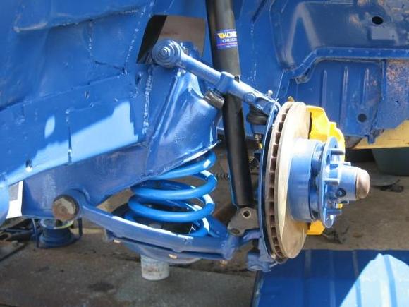 Coil springs on a Mopar?? Jag XJ6 front end in Satellite