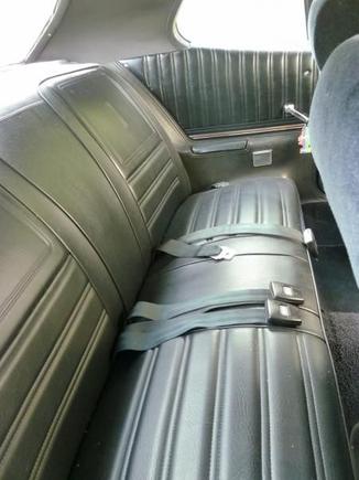 Also redid the backseat interior