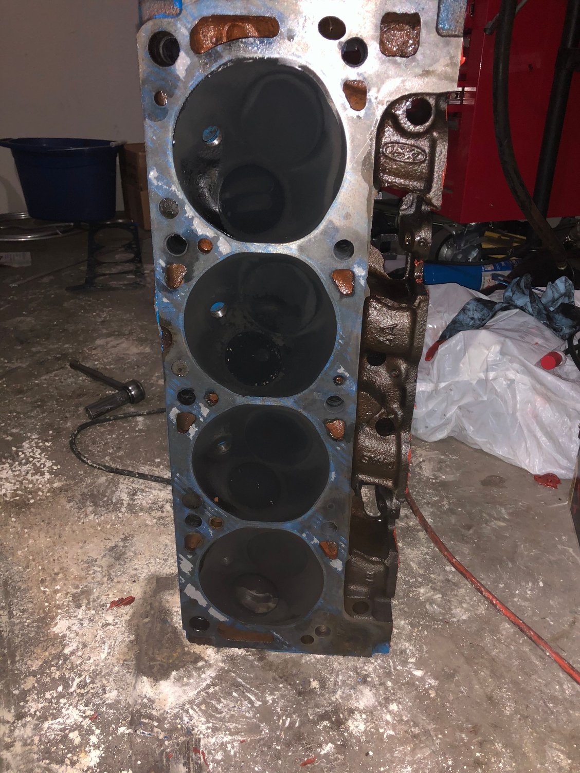 351c Overheating....Blocked Off Water Jacket???