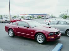 This is my 2007 GT the day I picked it up at the dealership in July 2007.