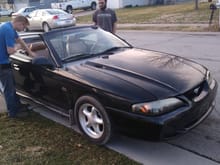 1995 Ford Mustang GT Convertible "Peach"