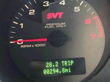 Mileage has increased since this photo was taken.