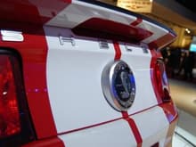 2010 Ford Mustang Shelby GT500 Rear Cross Shot