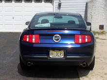 My new Mustang, August 2009