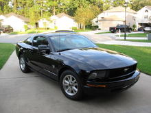 Garage - Black 2009 Mustang