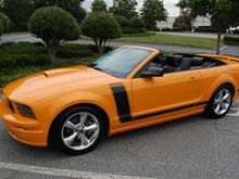 2007 Grabber Orange GT Convertible