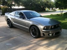 Just put the Roush front end on, and 20&quot; Foose rims on Toyo Proxy tires. 10&quot; wide in the read and 8.5&quot; in the front.