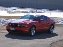 My 2011 Mustang GT in Race Red