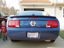 Mustang and Mini-'stang (rear)