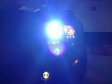 Raxiom Headlights with H11 6000k HID conversion, Eurolite H11 yellow halogen fog lights.