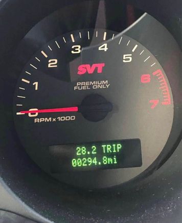 Mileage has increased since this photo was taken.