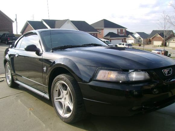 The first detail after buying the 1999 Mustang GT. My first 1994 Mustang Gt was totaled on 12-05-08 when my son and his girlfriend left a movie coming home by a drunk driver. The drunk driver hit another car then caused it to come in the path of my son and killed the driver on impact, ALL while she was attemping to leave the scene. Thank God My son and his girlfriend made it out alive.