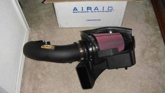 AirRaid CAI Kit, 

Assembled partially to be installed.