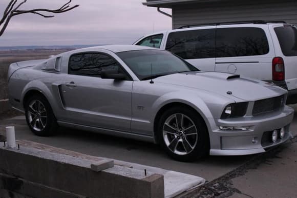 New Mustang Side Pic