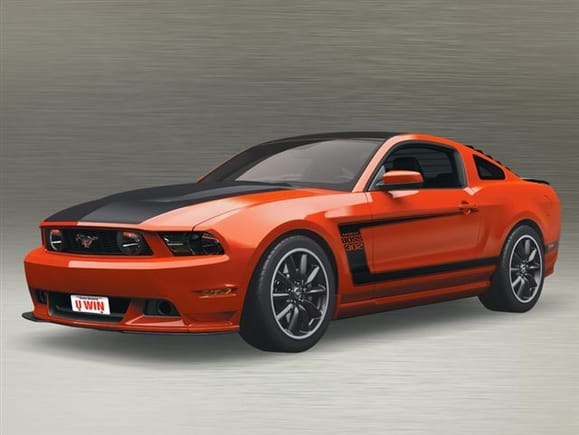 This 2012 Boss 302 Mustang is the second Boss 302 you can win in the 2011 Mustang Dream Giveaway ending on 7/4/2011.