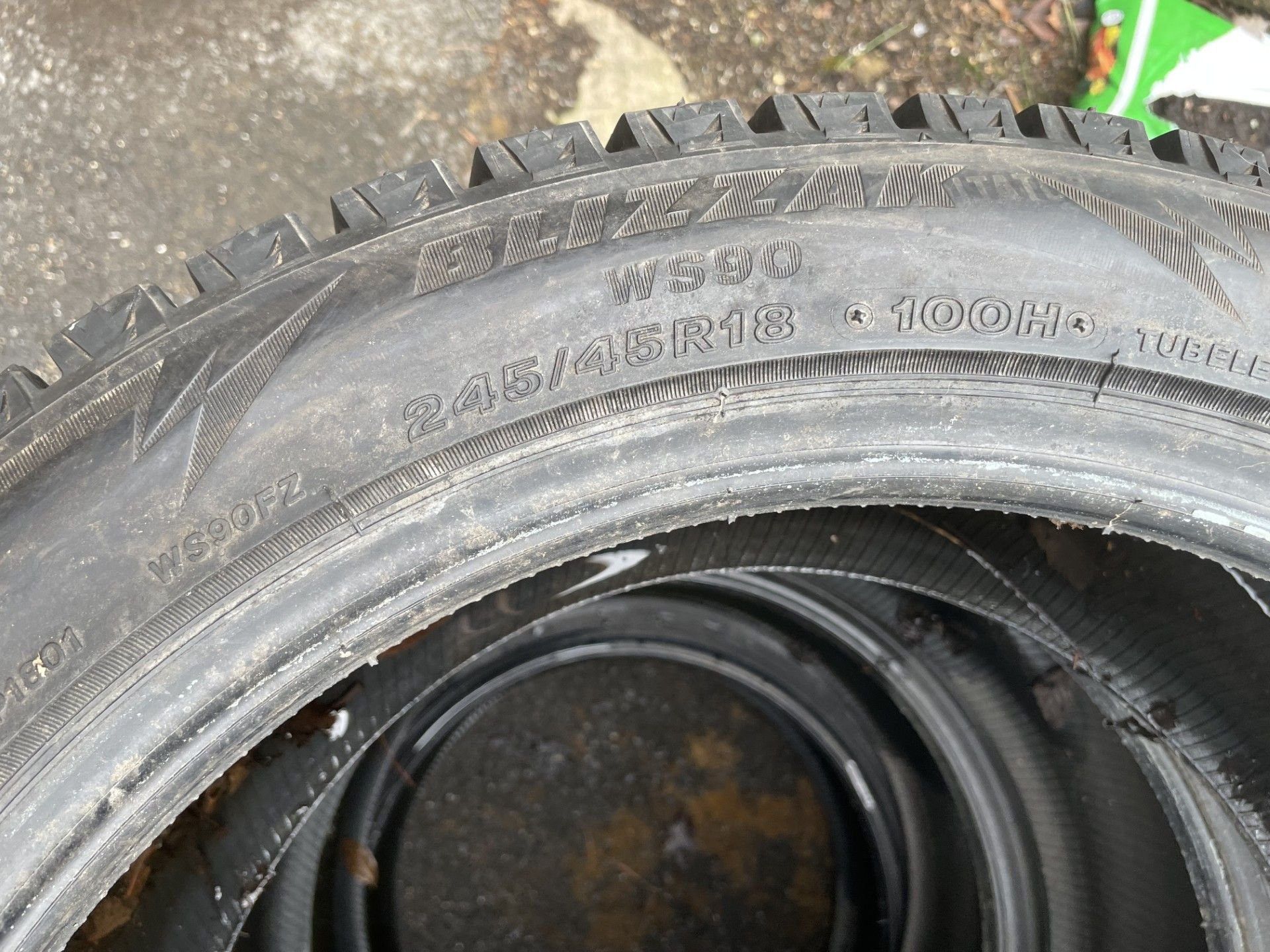 Wheels and Tires/Axles - 350z Bridgestone Blizzak WS90 (set of 4) - New - 2006 to 2027 Nissan 350Z - New Tripoli, PA 18066, United States