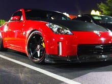 my 350z's new look soon to come bc coilovers sitting on tokico hp shocks strut and tanbe sustec gf210